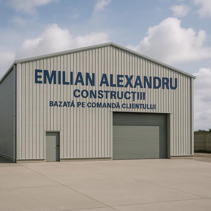 Vand structura metalica cu o suprafata de 200MP