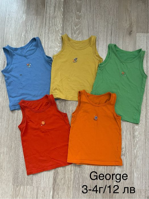 Употребявани панталони, блузи, комплекти за момче 98,104