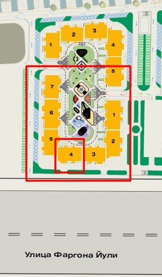 Продажа 1в2/14/16 в мирабаде жк OzMakon новостройке