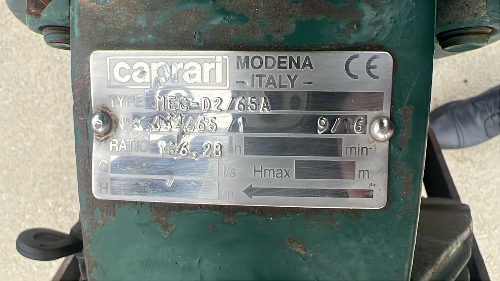 Pompa irigati Caprari MEC-D2/65A  (+ reductor + cadru )