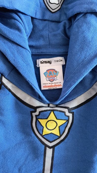 Tricou cu gluga, Paw Patrol marimea 116