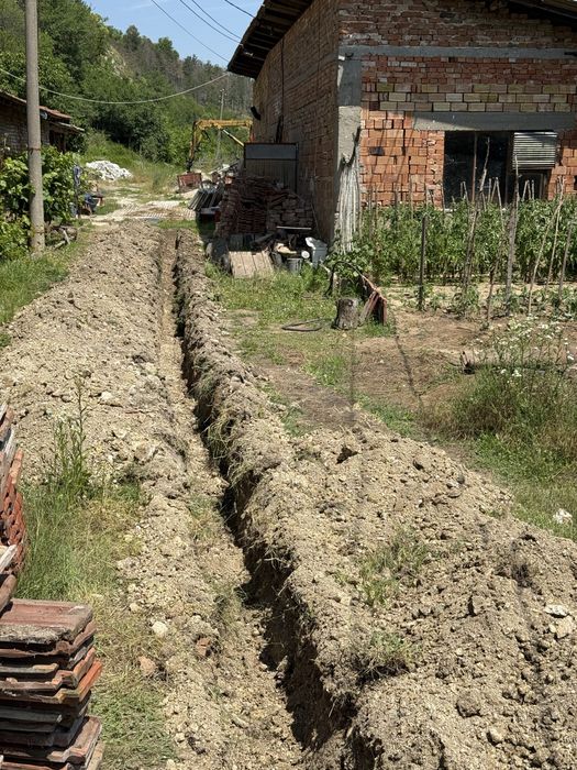 Услуги с мини багер и самосвал до 3,5 тона - Гр. Русе