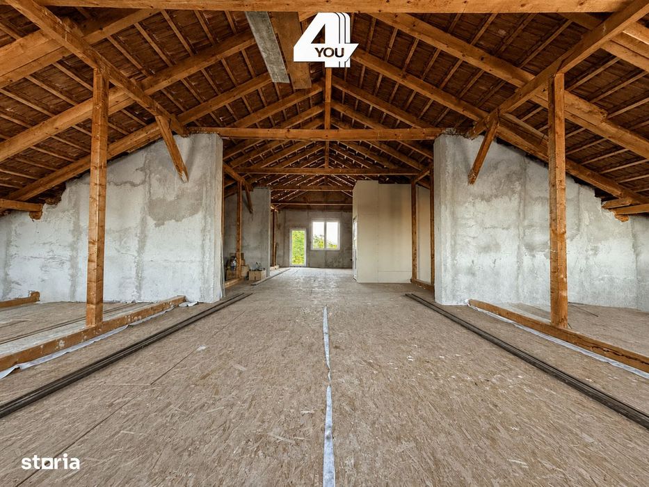 Vilă P+M | Teren 2.886 m² | Șiria