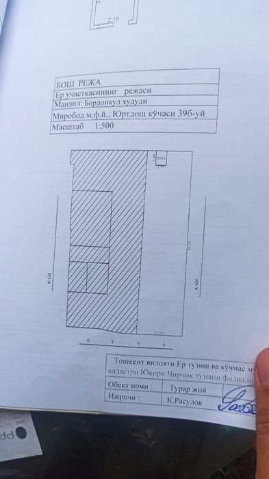 Продается земля под строительство Бардонкул