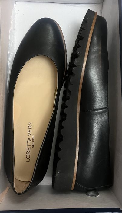 Кожаные балетки