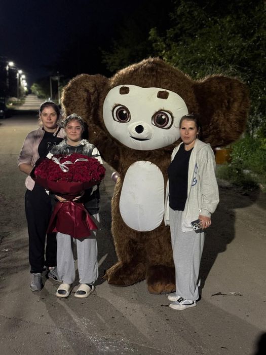 Детский аниматор, панда, чебурашка экспресс поздравление для детей
