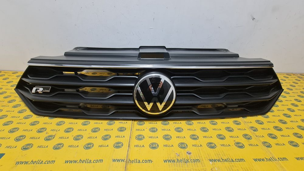 Grila masca radiator bara fata emblema radar VW T-Roc facelift 2ga R