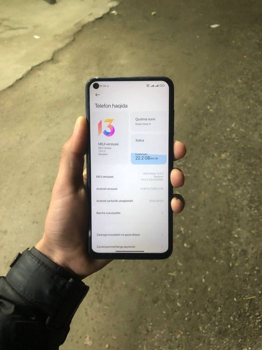 Редми ноте 9 3ойлик гарантия бн
