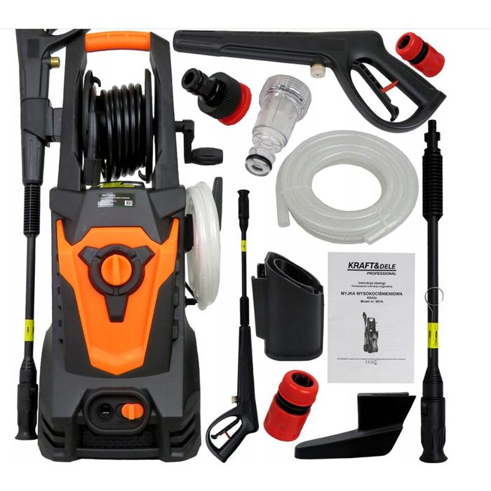 Aparat de spalat cu presiune 2100W, presiune lucru 180 bari, debit