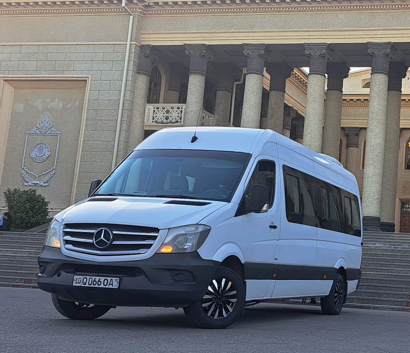 Транспортные услуги на микроавтобусе мерседес спринтер 18 мест