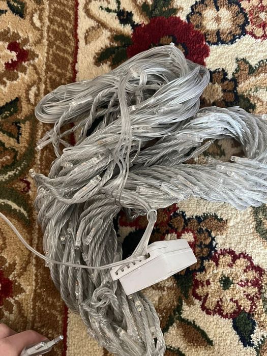 Гирлянды на ёлку новые