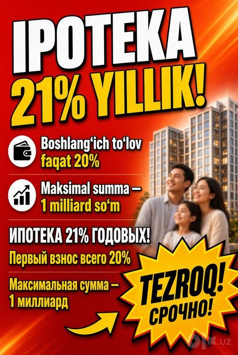Ipoteka olishga yordam