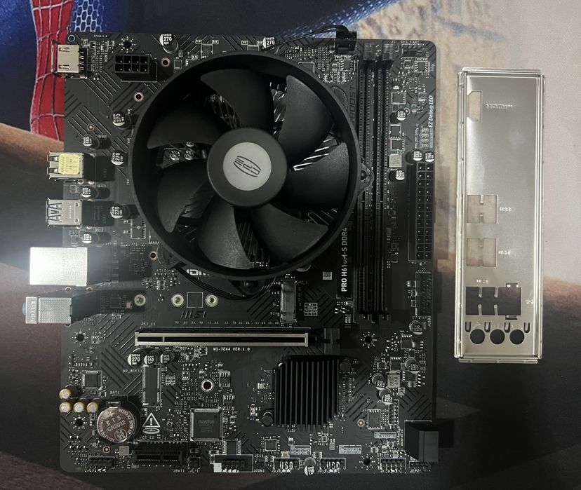Срочно! Плата MSI H610M + i5-12400