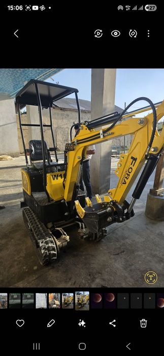 Mini ekskavator sotiladi