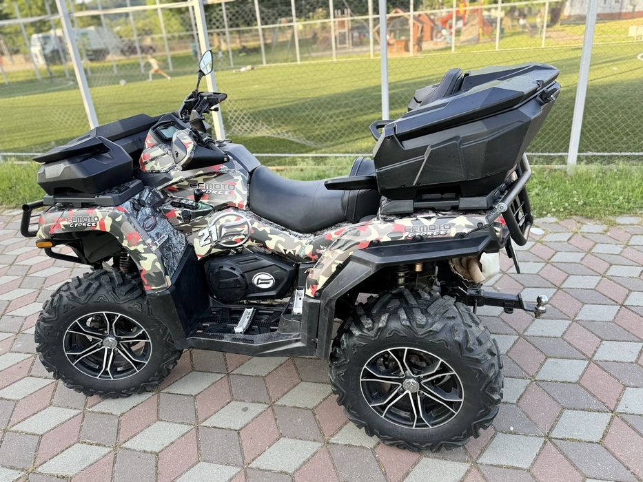Cf moto 1000cc an 2021 inmatriculat, stare impecabila accesorii full rulat preponderent pe asfalt