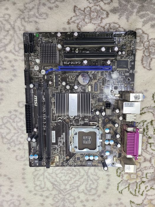 Материнский плата, пратцессор,DDR3,куллер сотилади