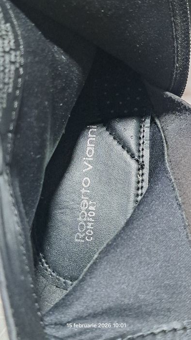 Cizme din piele , noi design italian , cumpărate în Italia .