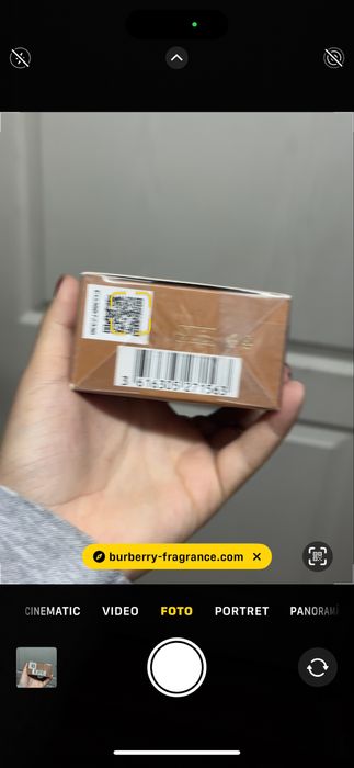 Burberry goddess parfum