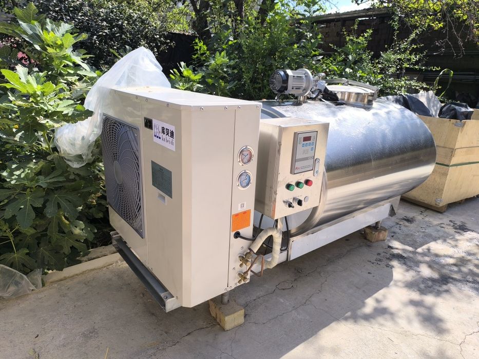 Сут совутиш, Танк охладитель молоко