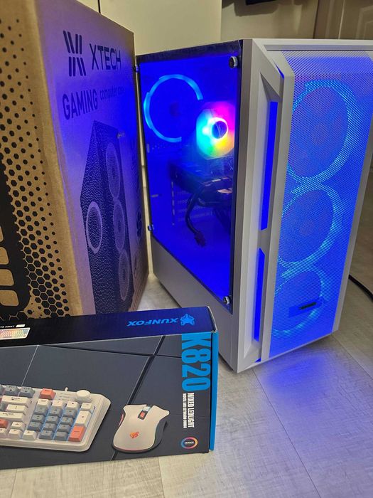 Игровой компьютер/Готовый полный комплект-RX 5500 XT DDR6 8GB/SSD 1 tb