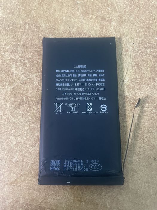 Батарея iphone 12 pro 100% китайская