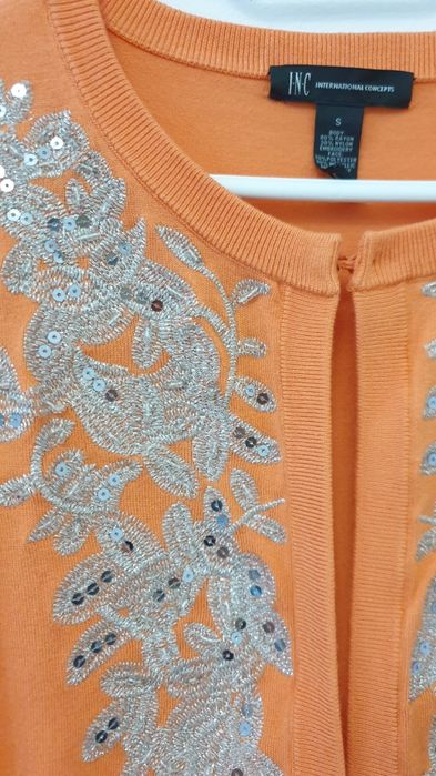 Vand cardigan portocaliu xs-s