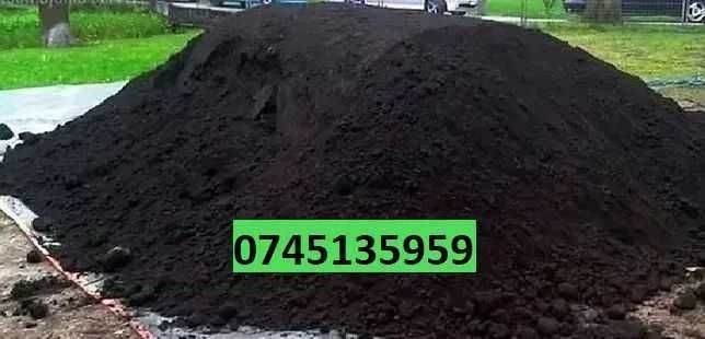 Pamant negru, balast, nisip, ciment, fier