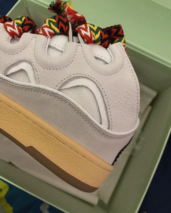 Lanvin curb sneakers