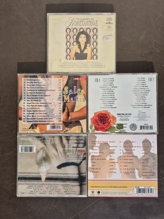 Vand lot 10 CD cu muzica usoara mixta straina internationala Grecesca, turcesca,latino,Salsa

8 CD =100lei

-livrez oriunde în țară cu FAN COURIER sau