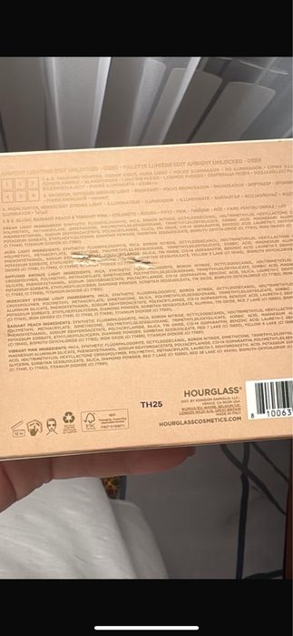 hourglass палетка