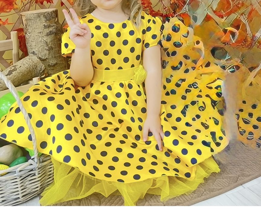 Платье на осений бал .