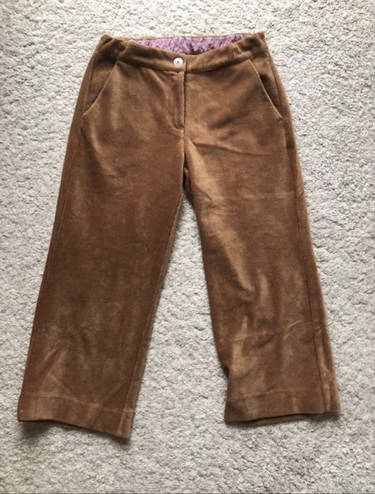 Pantaloni de Catifea Reiata, Fete 8-10 ani, NUCLEO