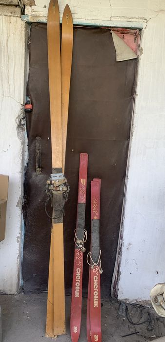 Лыжи взрослые советские