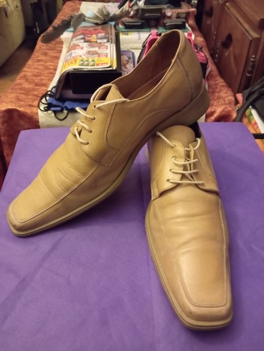 Pantofi din piele naturala nr 41