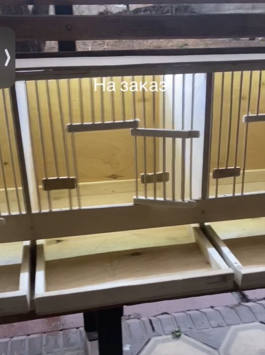 Клетка перепёлок и для шеглов на заказ