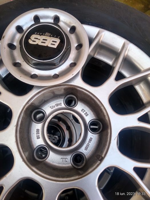 Roti BBS original jante aluminiu cu cauciucuri