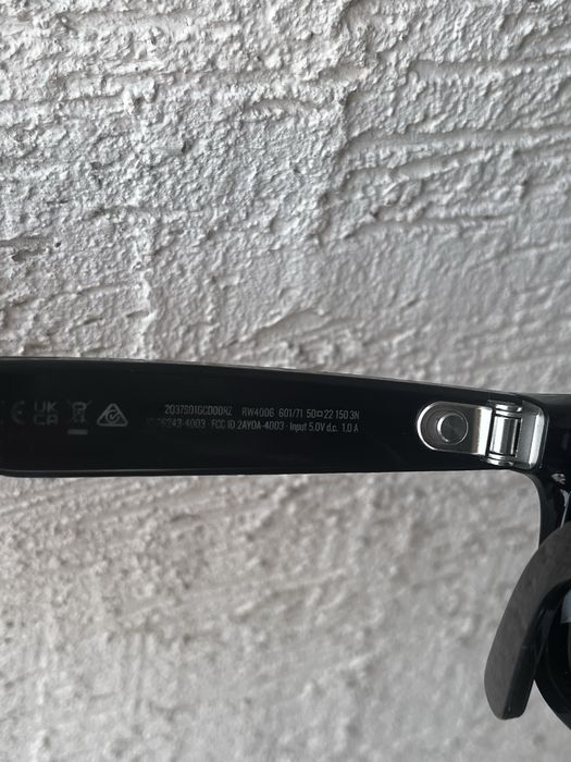 Ray Ban Meta wayfarer