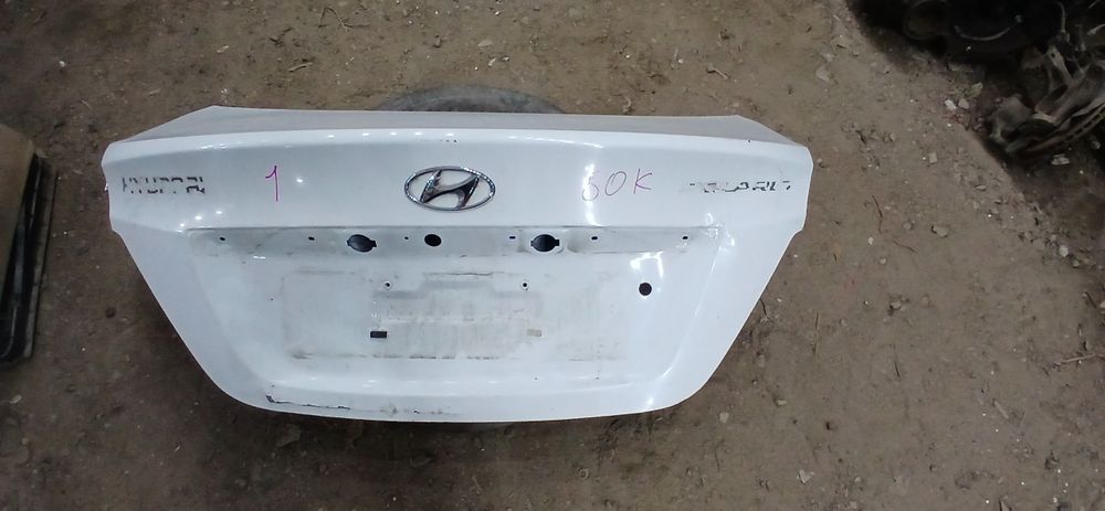 Багажник на акцент солярис крышка багажника на Hyundai Accent solaris
