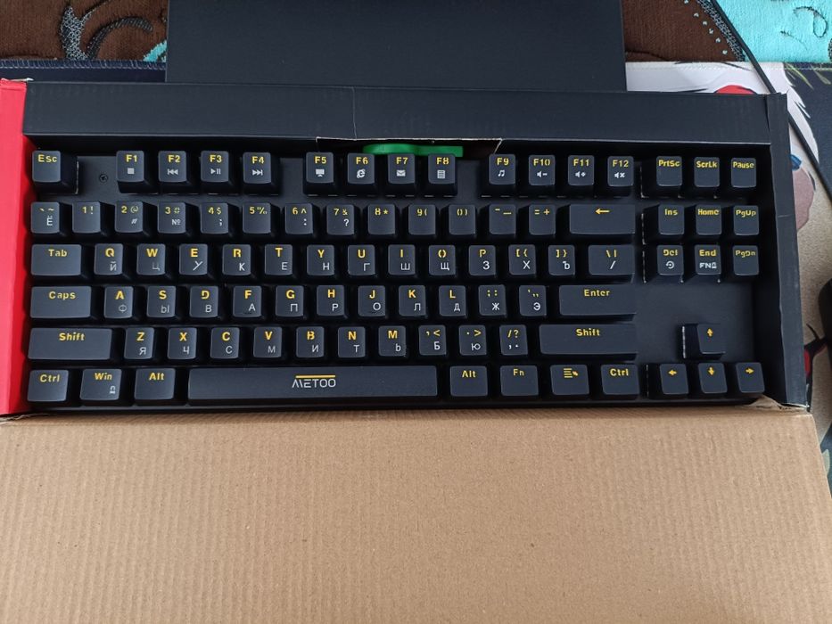 Клавиатура MeToo Zero X52 Чёрный