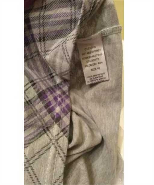 Bluza /Tricou gri cu guler deschis, dama, Jane Norman UK