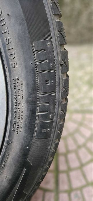 Зимни гуми + Джанти АУДИ, 17 цола