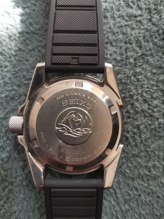 Seiko Samurai scuba 200m titanium