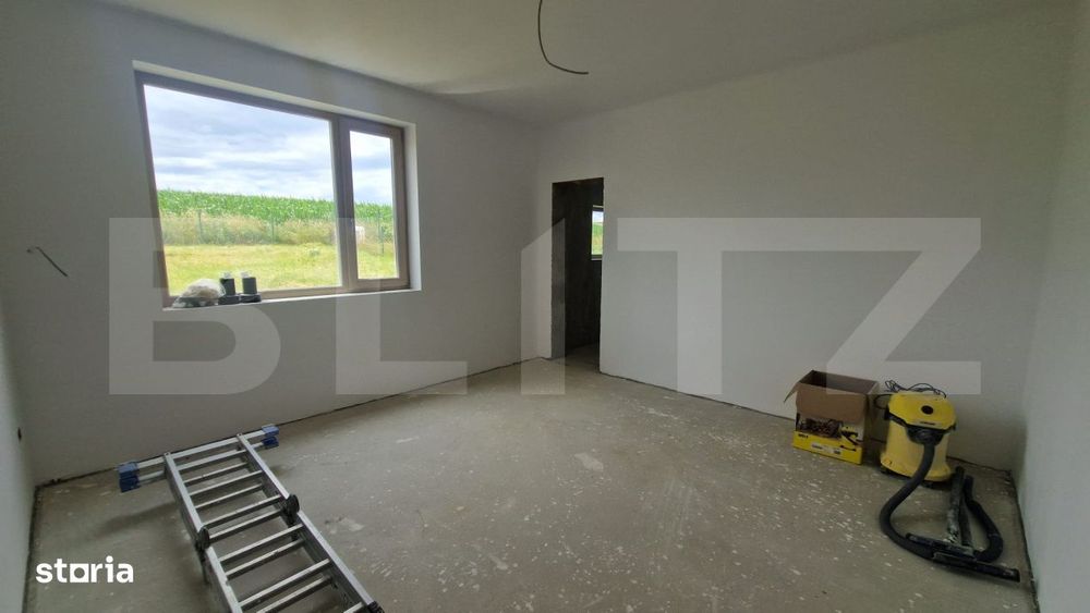Casa 4 camere, 2 bai, 120 mp, teren 800 mp - Bod- finalizata