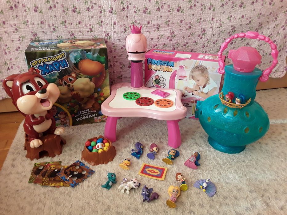 Играчки, пъзел, сортер