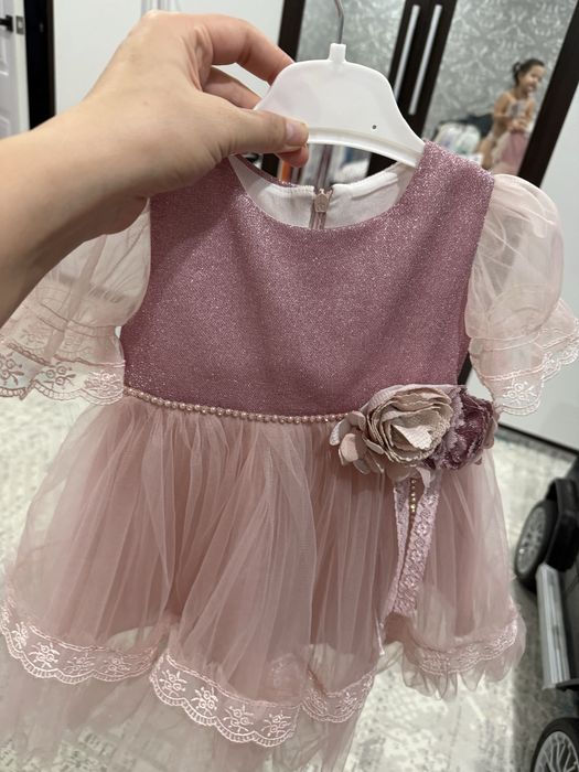 Платье на девочку на 1 годин до 2-х лет