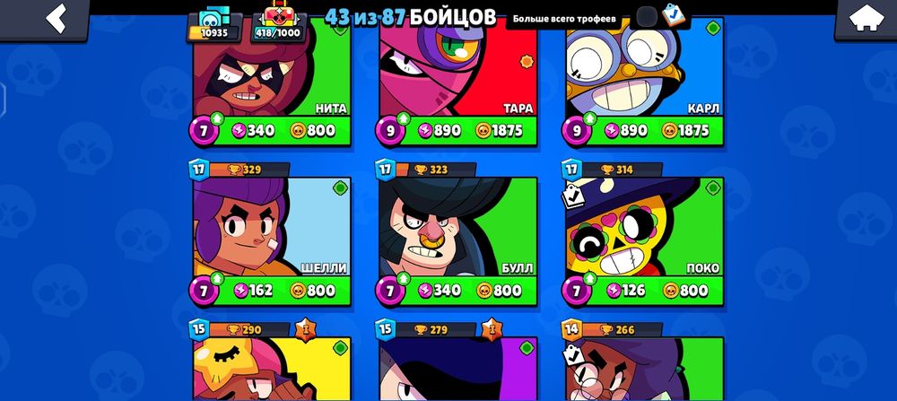 Срочно продам аккаунт Бравл Старс