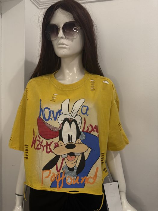 Тениска  по къс вариянт от серията на дисни