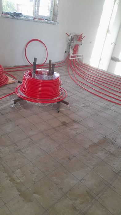 Размотчик для труб теплого пола