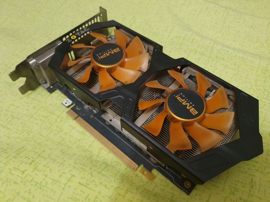 Видеокарта Zotac gtx760 не рабочая.