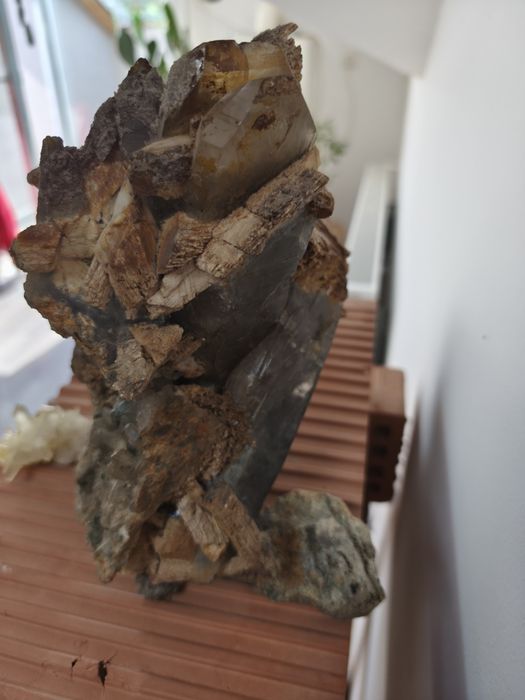 Geodă colecție cu multe cristale